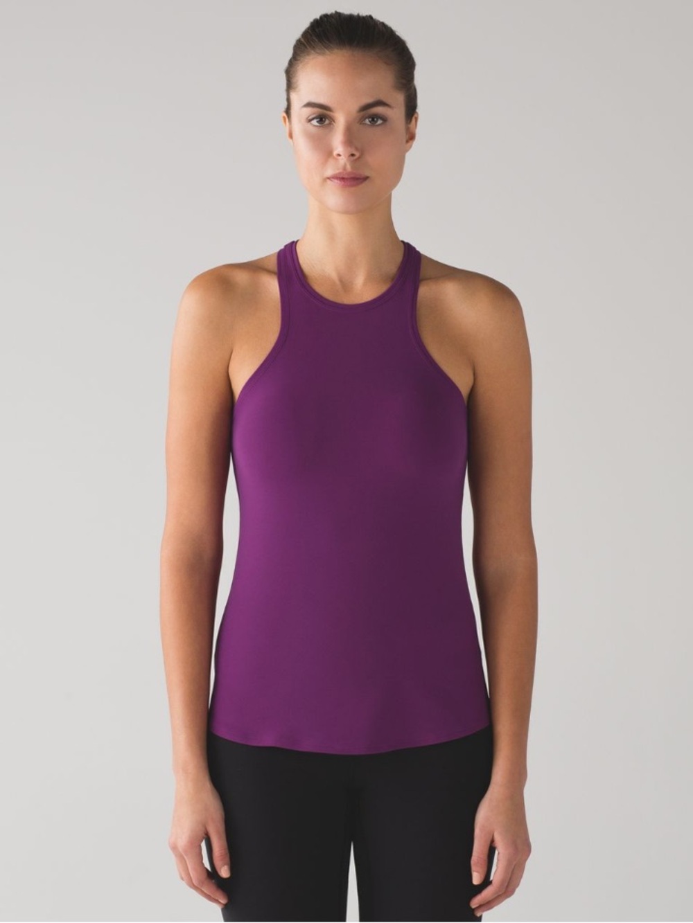 LULULEMON  Simply Bare Tank Aurora / Black Purple Small